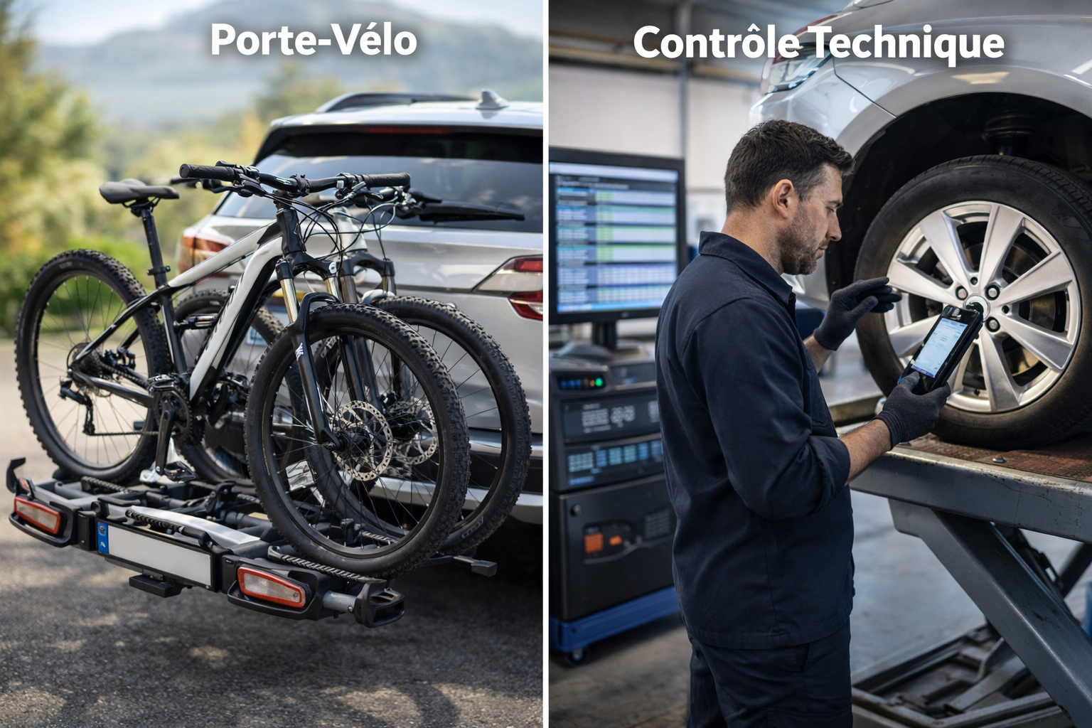 Porte-Vélo et Contrôle Technique