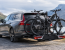 Le Thule EasyFold 3 est conçu pour transporter facilement des vélos électriques lourds sur attelage, avec une fixation stable et pratique.